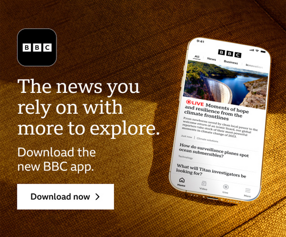 Download the BBC app Download the BBC app